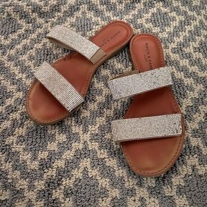 SUMMER SALE: DIAMOND SLIDE SANDALS